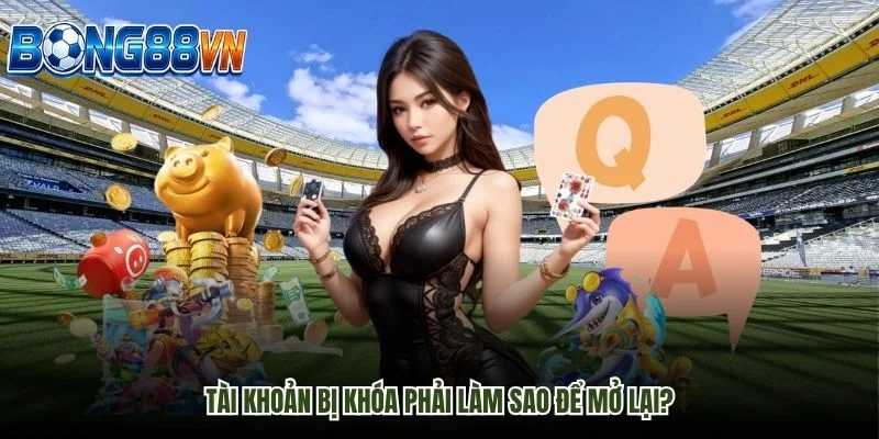 Tài khoản Bong88 bị khóa phải làm sao để mở lại?